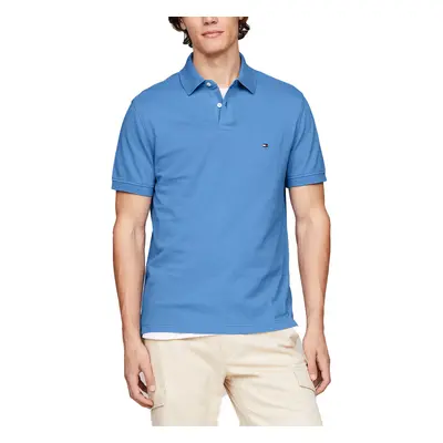 (Blue Spell, S) Tommy Hilfiger Mens Polo Shirts1985 Golf T Shirts