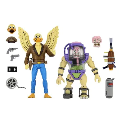 TMNT Cartoon Ace Duck And Mutagen Man 2-Pack Inch Scale Action Figures