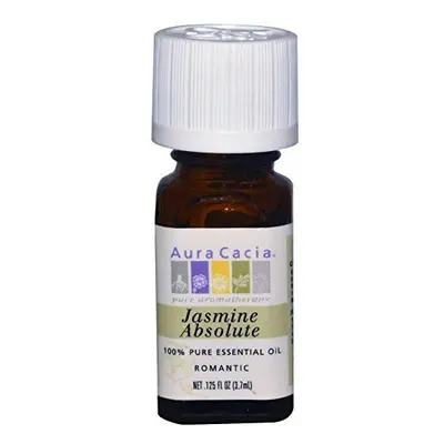 Aura Cacia Essential Oil Romantic Jasmine Absolute fluid ounce