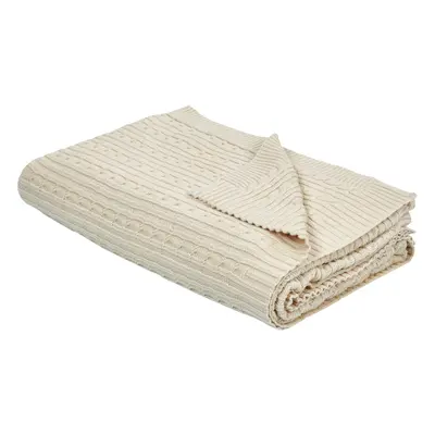 Blanket ANAMUR Cotton x cm Beige