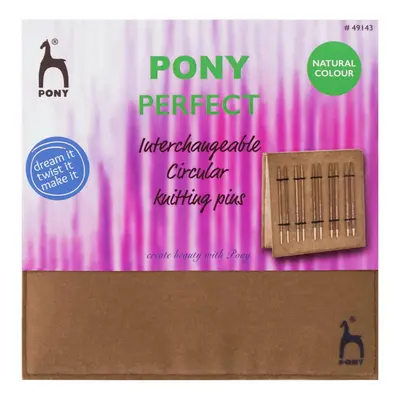 Pony Perfect Knitting Pins Circular Interchangeable Set in Luxury Gift Case