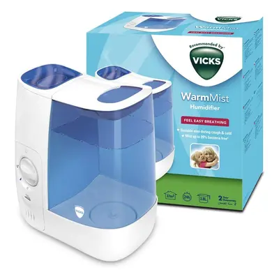 (Vicks Warm Mist Humidifier - 3.8 litre tank - More comfortable sleep and easy breathing - Up to