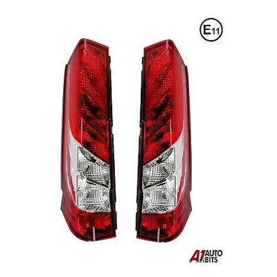 Pair Of Lh + Rh Side Iveco Daily MK6 14- On Rear Back Tail Light Lamps Lens E11