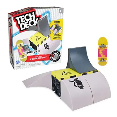 Tech Deck, Power Flippin, X-Connect Park Creator, Customisable and Buildable Ramp Set with Exclu