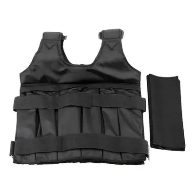 (20kg) Weighted Vest Adjustable Gym Exercise Training Fitness Jacket Workout Boxing Waistcoat Ac