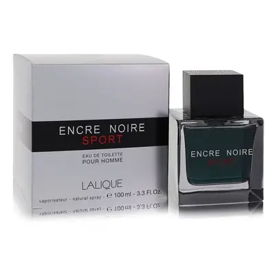 Encre Noire Sport by Lalique Eau De Toilette Spray 3.3 oz