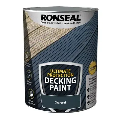 Ronseal Ultimate Protection Decking Paint Charcoal litre