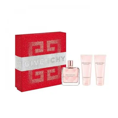 Givenchy Irresistible Pcs Set: 2.7 Eau De Parfum Spray + 2.5 Body Lotion + 2.5 Shower Gel (Hard)