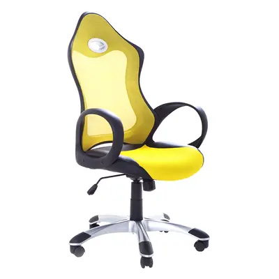 Swivel Office Chair Yellow iCHAIR