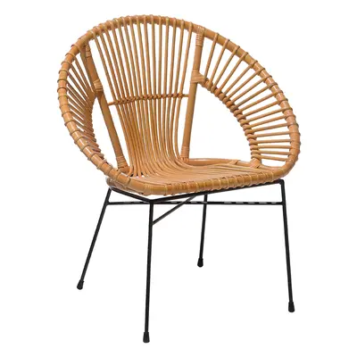 Dining Chair SARITA Rattan Natural