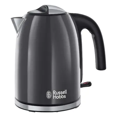 Russell Hobbs Colours Plus 1.7L Jug Kettle 3000w In Grey - Brand New