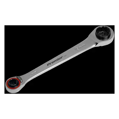 Ratchet Ring Spanner 4-in-1 Reversible Metric Platinum Series