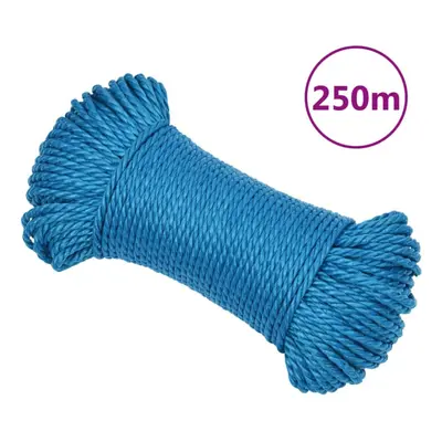 (blue, mm/ m) vidaXL Twisted Rope Garden Workshop Line Work Rope Boat Rope Polypropylene