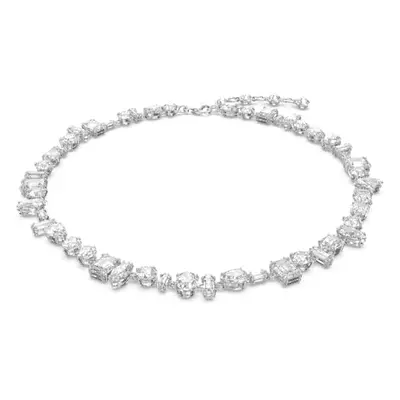 Swarovski Gema White Rhodium Plated Necklace