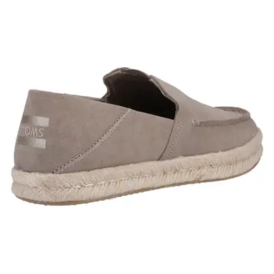 (Grey, (Adults')) TOMS Alonso 100% Cow Men's Dune Espadrilles