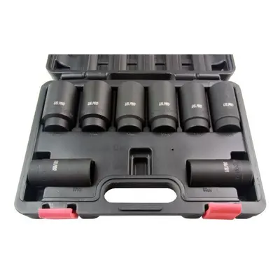 US PRO 8PC 1/2" DR LUG NUT IMPACT SOCKET SET B1421