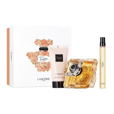 Tresor Pcs Set: 3.4 Eau De Parfum Spray + 0.34 Oz Eau De Parfum Spray + 1.6 Precious Perfumed Bo