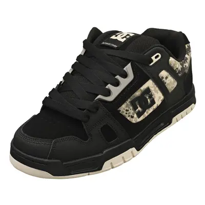 DC Shoes Stag Mens Skate Trainers in Black Grey - 11.5 UK