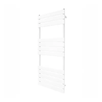 Flat Panel Towel Radiator - 1200mm x 500mm - White