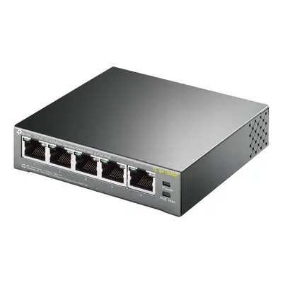 TP-LINK - Port Fast Ethernet Desktop Switch with Port PoE