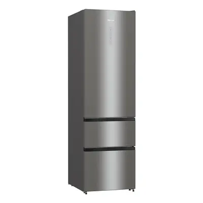 Hisense 70/30 Total No Frost Fridge Freezer - Stainless Steel - E Rated