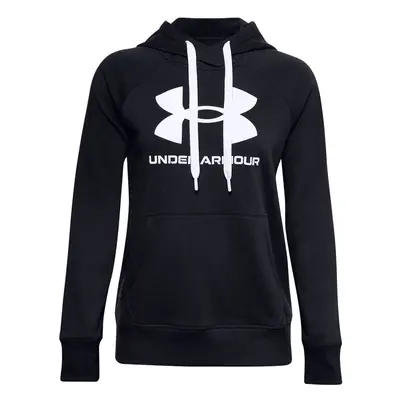 Women's Under Armour Rival Fleece Logo Hoodie Deep Black 001