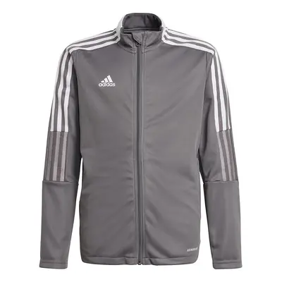 Sweatshirt for kids adidas Tiro Track gray GM7311 164cm