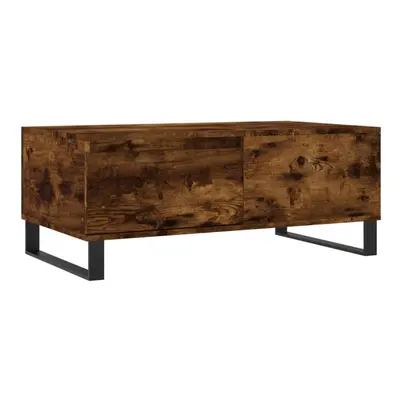 (smoked oak) vidaXL Coffee Table Side Table Sofa Couch Table Concrete Grey Engineered Wood