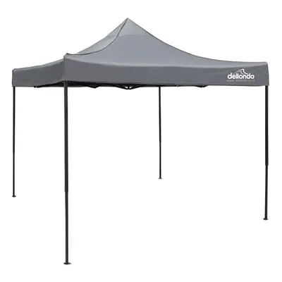 Premium 3x3m Pop-Up Gazebo, Heavy Duty, Water Resistant, Carry Bag, Stakes & Weight Bags - Grey 