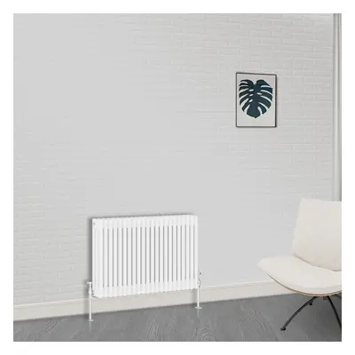 (600 x 1010mm-3 Column) NRG Traditional White Bathroom Cast Iron Radiator