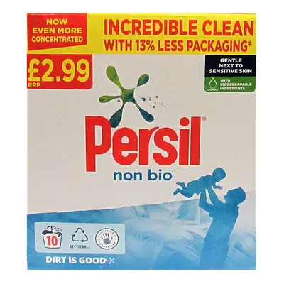 Persil Fabric Cleaning Washing Powder Non Bio Wash 650g (Pack of 7)