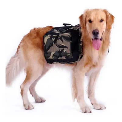 Dog bag carrier Backpack Saddle Camouflage big travel Carriers for Hiking