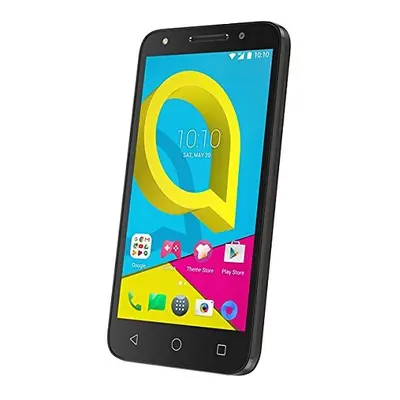 Alcatel U5 8GB SIM Free UK Smartphone Mobile - Volcanic Black with Cocoa Grey