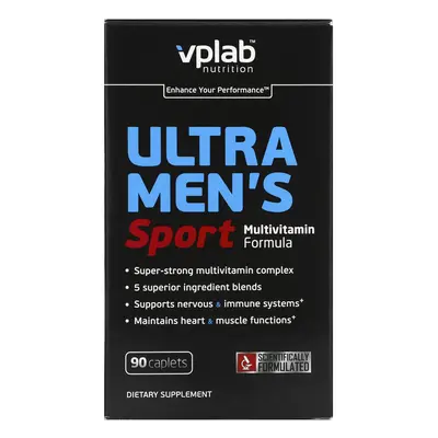 Vplab, Ultra Mens Sport Multivitamin Formula, Caplets