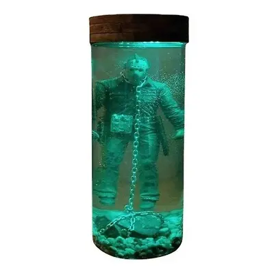 Jason Voorhees Water Lamp Friday The 13th Collector Resin Part Lives Final Display Home Decorati