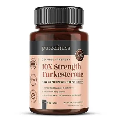 Pureclinica 10X Strength Turkesterone 5082mg x Capsules