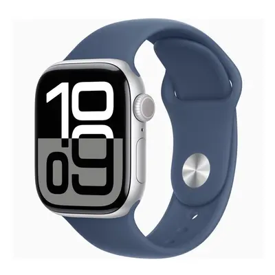 Apple Watch Series (GPS) - mm - silver aluminium - smart watch with sport band - fluoroelastomer