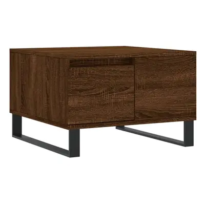 (brown oak) vidaXL Coffee Table Side Table Sofa Couch Table Sonoma Oak Engineered Wood