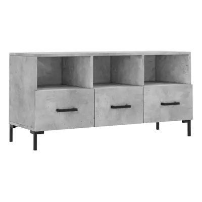 vidaXL TV Cabinet TV Unit Media Cabinet TV Stand Concrete Grey Engineered Wood