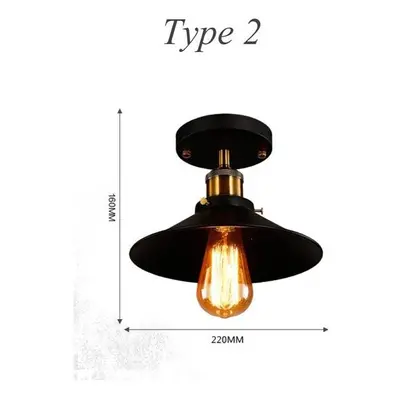 (160mm) Wall Sconce Light Vintage Hang Pendant Ceiling Lamp