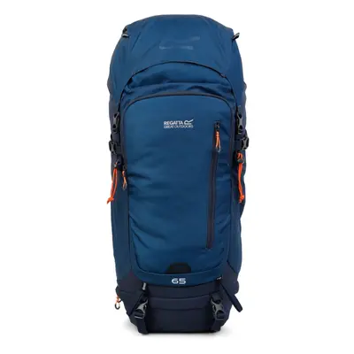 (One Size, Navy/Dark Denim) Regatta Highton V2 65L Hiking Backpack