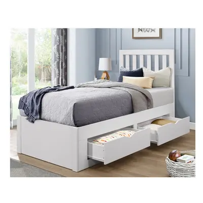 Alton Single Bed - White