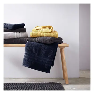 Zero Twist Piece Bath Sheet Pair Navy