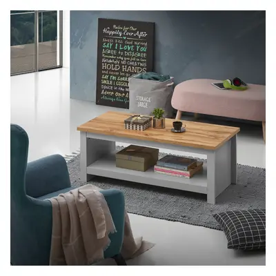 Lisbon Grey Coffee Table Modern Living Room Furniture