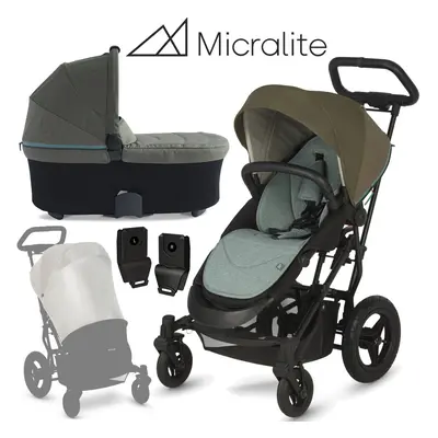 Micralite Silvercross Smartfold Baby Carrycot Rain Sun Cover from 0-4Y