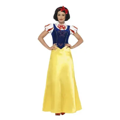 Smiffy's Women's Princess Snow Costume, Dress, Collar And Headband, Wings And - - costume prince