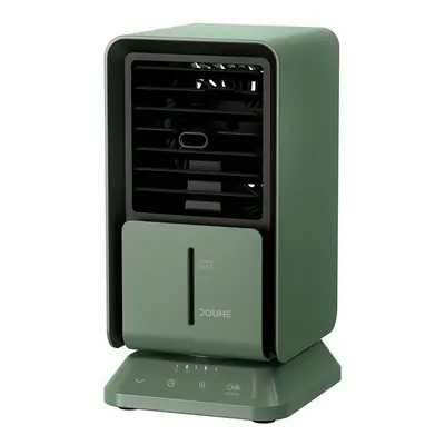 (Green) Spray Shaking Air Conditioning Fan Third Gear Wind Speed Low Noise Desktop Cooling for O