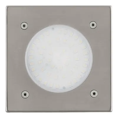 IP67 Outdoor Recessed Ground Light Stainless Steel Square 2.5W Built in LED