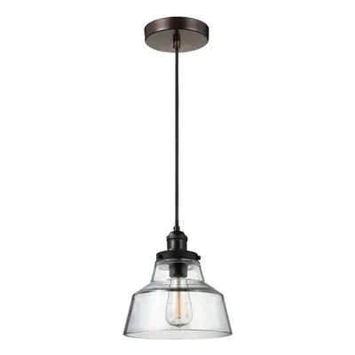 Ceiling Pendant Light Painted Aged Brass Finish Dark Weathered Zinc LED E27 60W