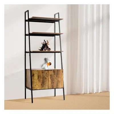 Industrial Style Wooden Bookshelf